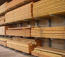 stock de bois sci